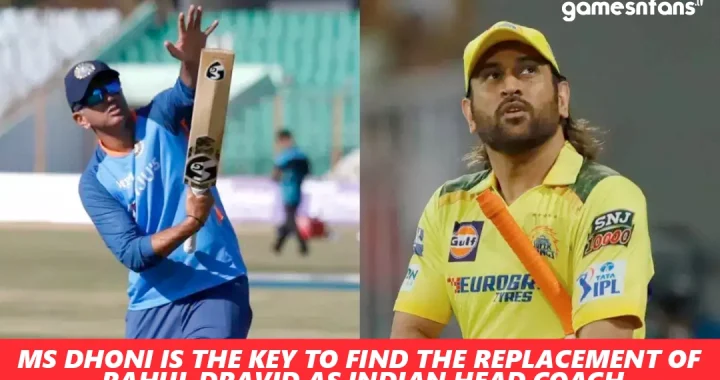 MS Dhoni is the key to find the replacement of Rahul Dravid as Indian Head Coach