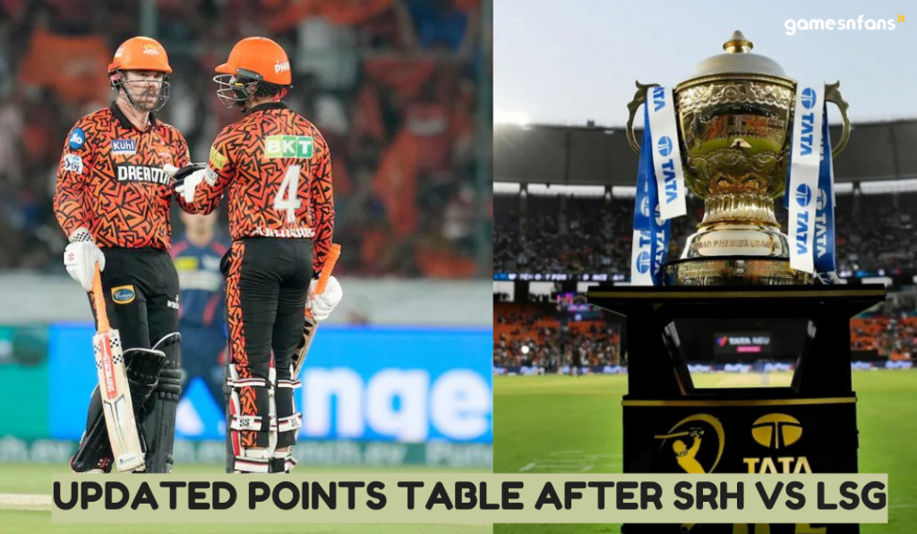 IPL 2024: Points table affter SRH VS LSG