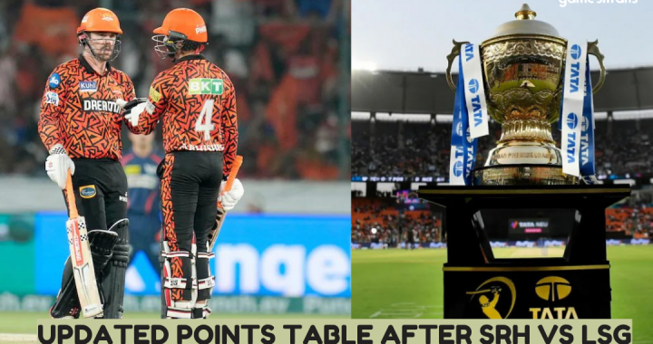 IPL 2024: Points table affter SRH VS LSG