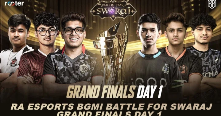RA Esports BGMI Battle For Swaraj Grand Finals Day 1