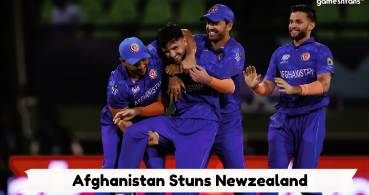 Afganistan stuns newzeland