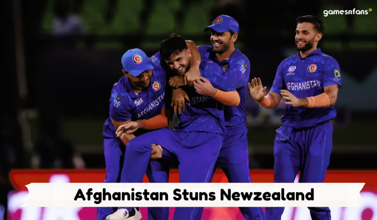 Afganistan stuns newzeland