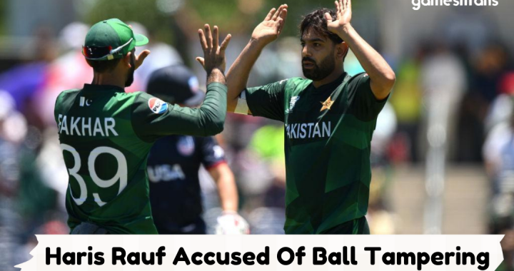 Haris Rauf Accused Of Ball Tampering