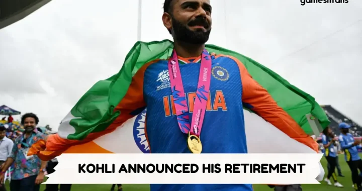 KOHLI ANNOUNCED HIS RETIREMENT