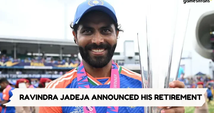 RAVINDRA JADEJA ANNOUNCED HIS RETIREMENT