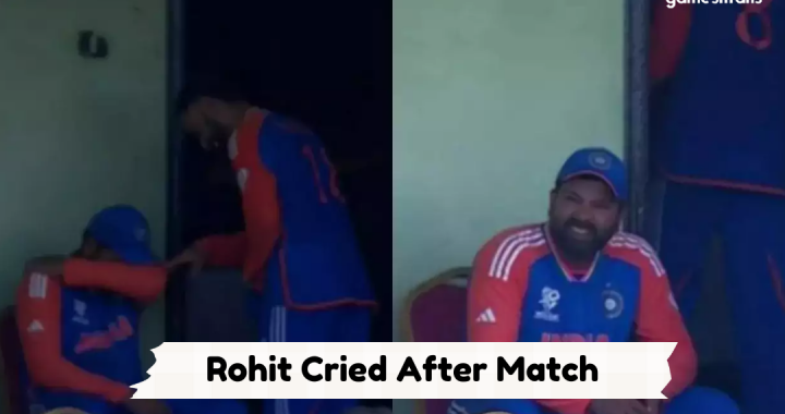 Rohit Cried After Match