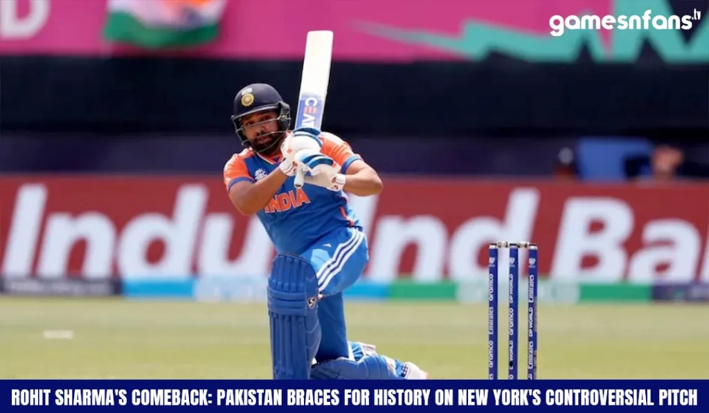 Rohit Sharma's Pakistan Braces for History on New York's ControversialĀ Pitch