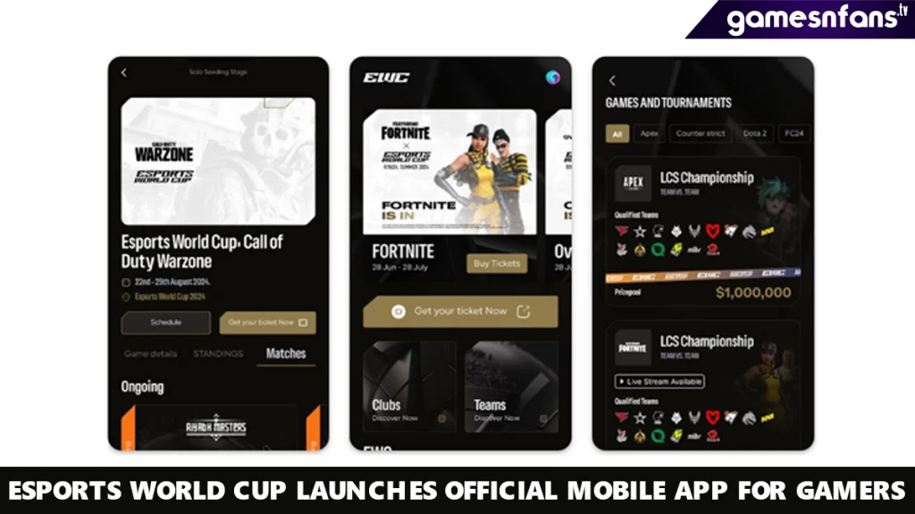 Esports World Cup Launches Official Mobile App for Gamers