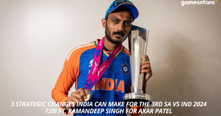 Ramandeep Singh for Axar Patel