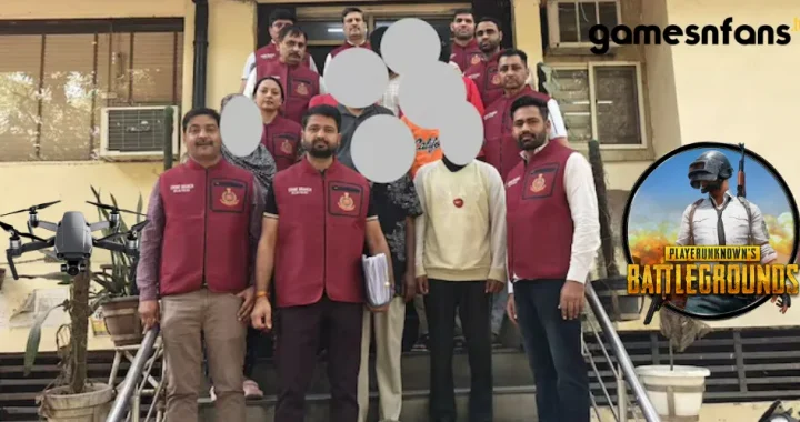 Delhi Police ANTF PUBG Drone
