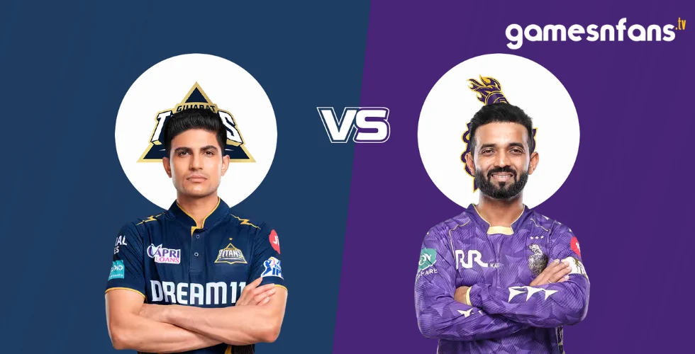 KKR vs GT Ajinkya Rahane Shubman Gill