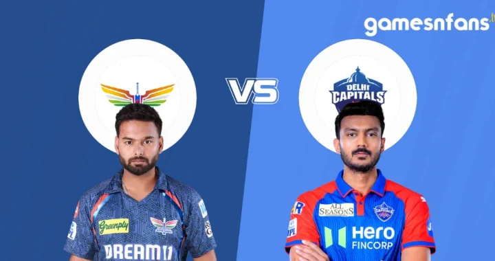 LSG vs DC Rishab Panth vs Axar Patel