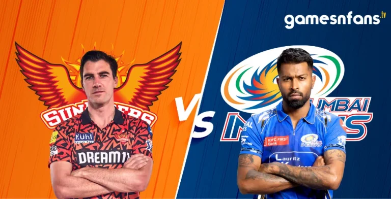 SRH vs MI Pat Cummins vs Hardik pandya