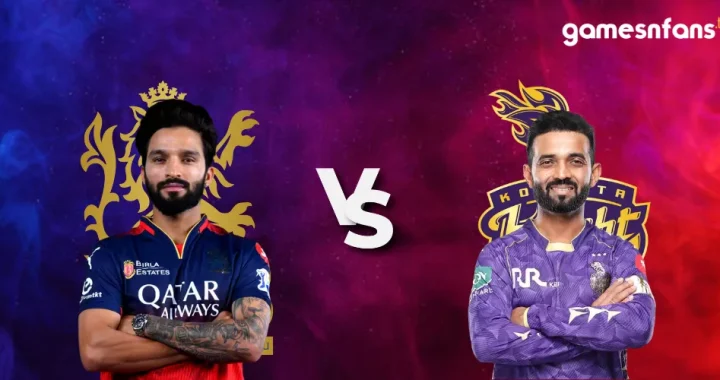 IPL 2025: RCB vs KKR Match 58 Overview – Pitch Report, Playing XI & Head-to-Head