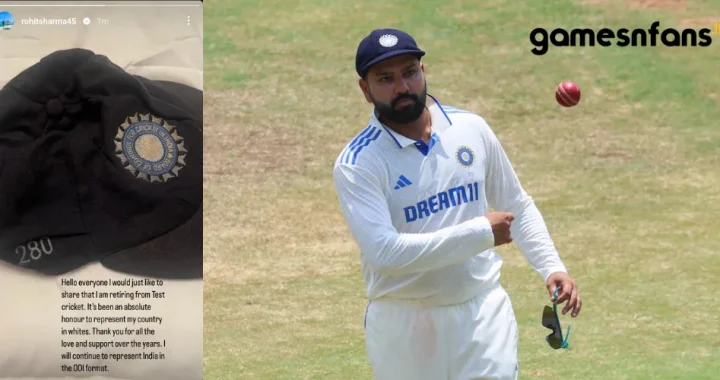 Rohit Sharma Retires from Test Cricket – Career Recap & Records