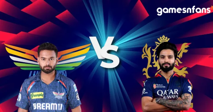 IPL 2025: LSG vs RCB Match 59 Overview – Pitch Report, Playing XI & Head-to-Head