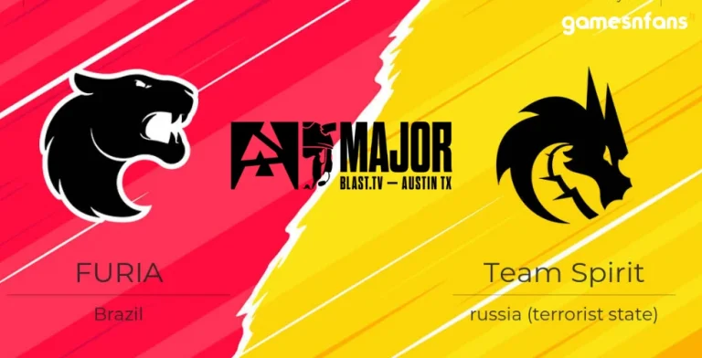FURIA and Team Spirit Qualify for BLAST.tv Austin Major Playoffs
