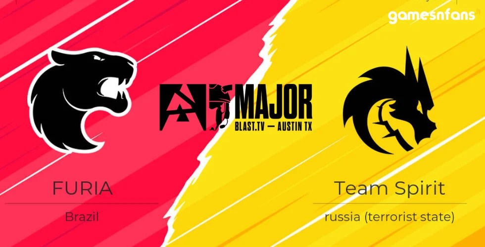 FURIA and Team Spirit Qualify for BLAST.tv Austin Major Playoffs