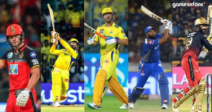 Top 5 Batsmens with the Most Runs Scored in the IPL Death Overs