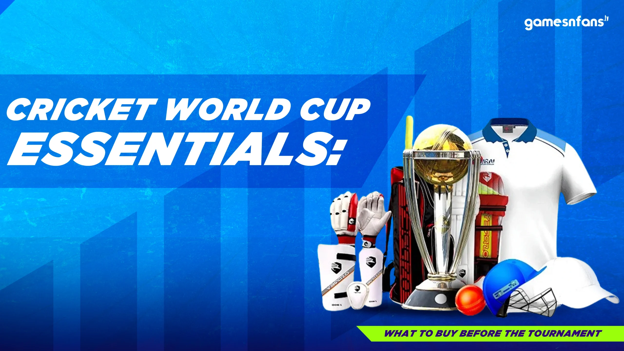 Cricket World Cup Essentials: What to Buy Before the Tournament