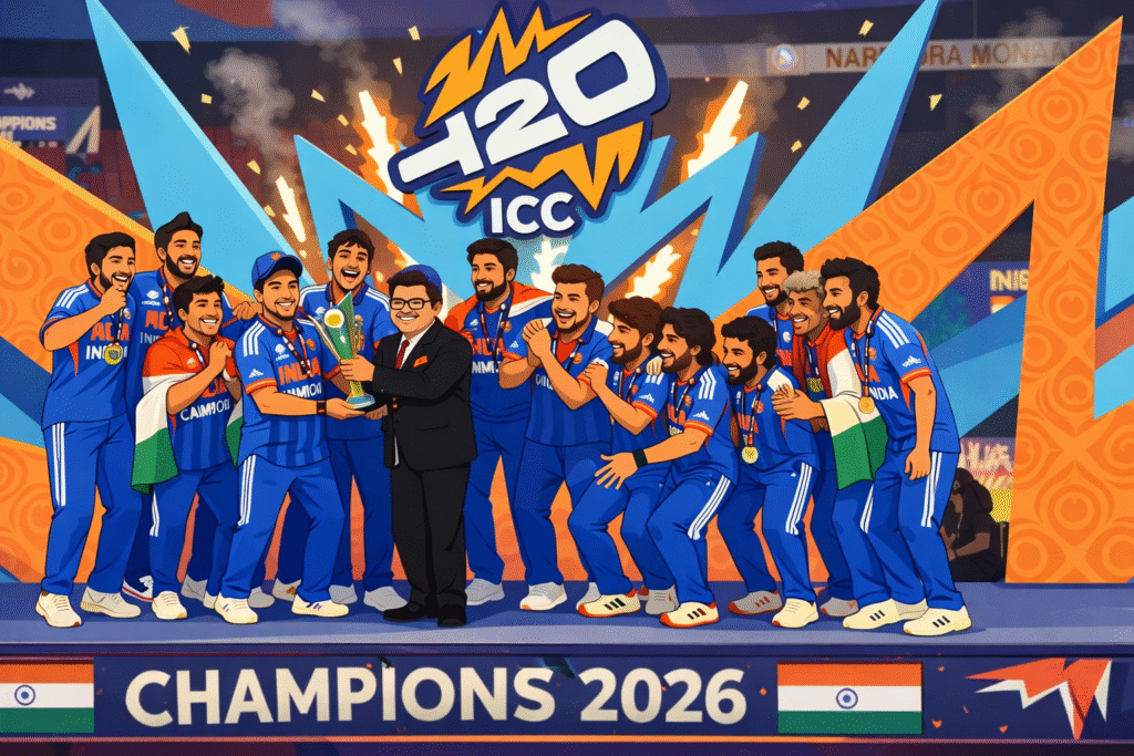 India lift world cup
