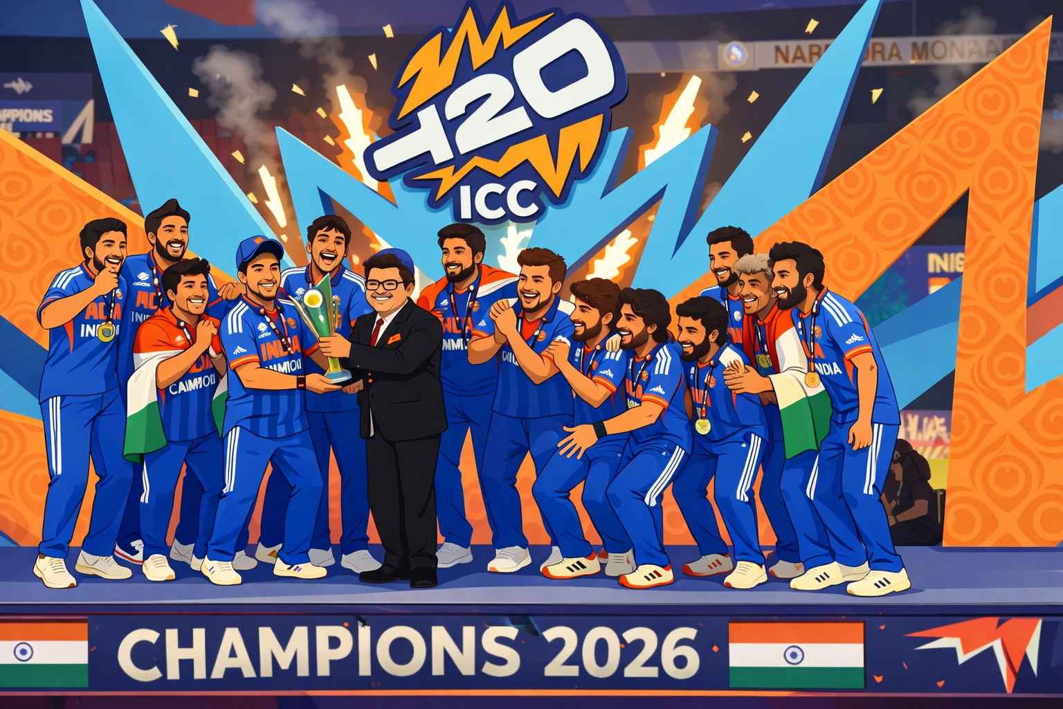India lift world cup
